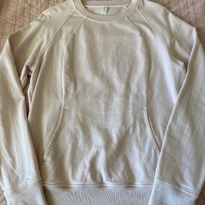 Light Pink Lululemon Sweatshirt w thumb holes